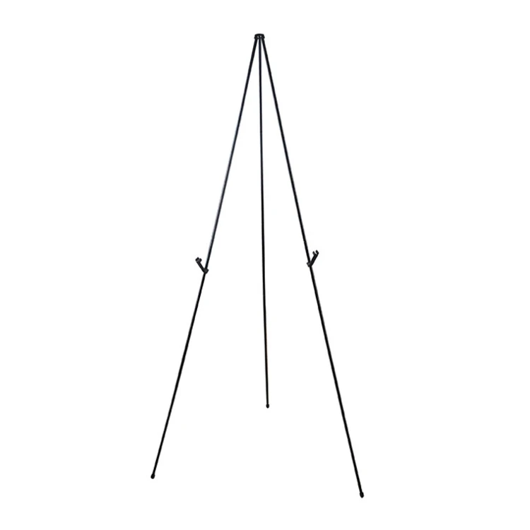 Color Artist Metal Easel Stand Painting Extra Thick Tripod Display Easel For Adjustable Height