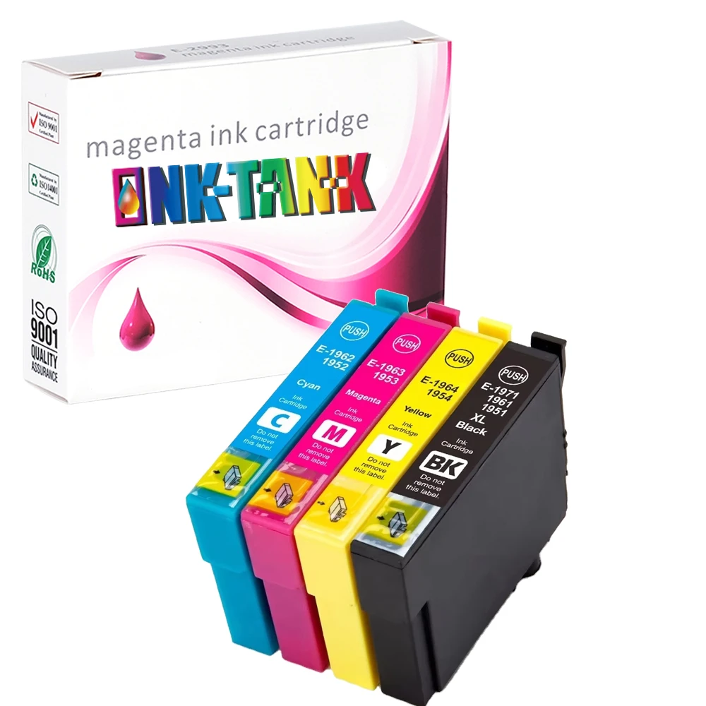 INK-TANK 195 196 197 T195 T196 T1971 T1961 T1951 Совместимый струйный картридж с чернилами для принтера Epson XP-401 XP 211 XP211 XP214 принтер