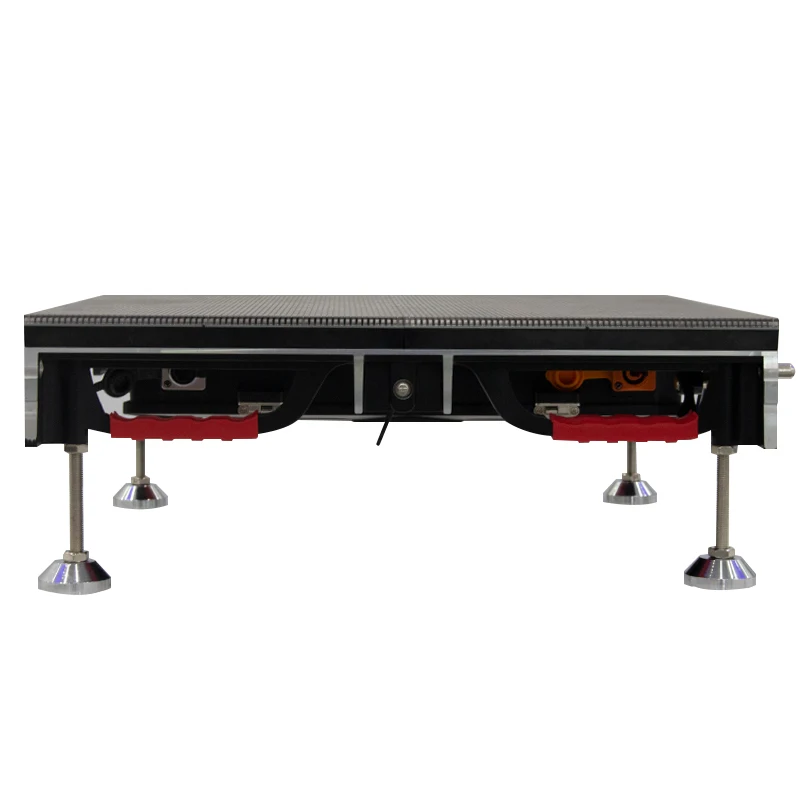 P4.81 500*500mm Floor Tile Screen Interactive Immersion LED Floor Display Screen DJ Booth Bar Dance Radar Sensing