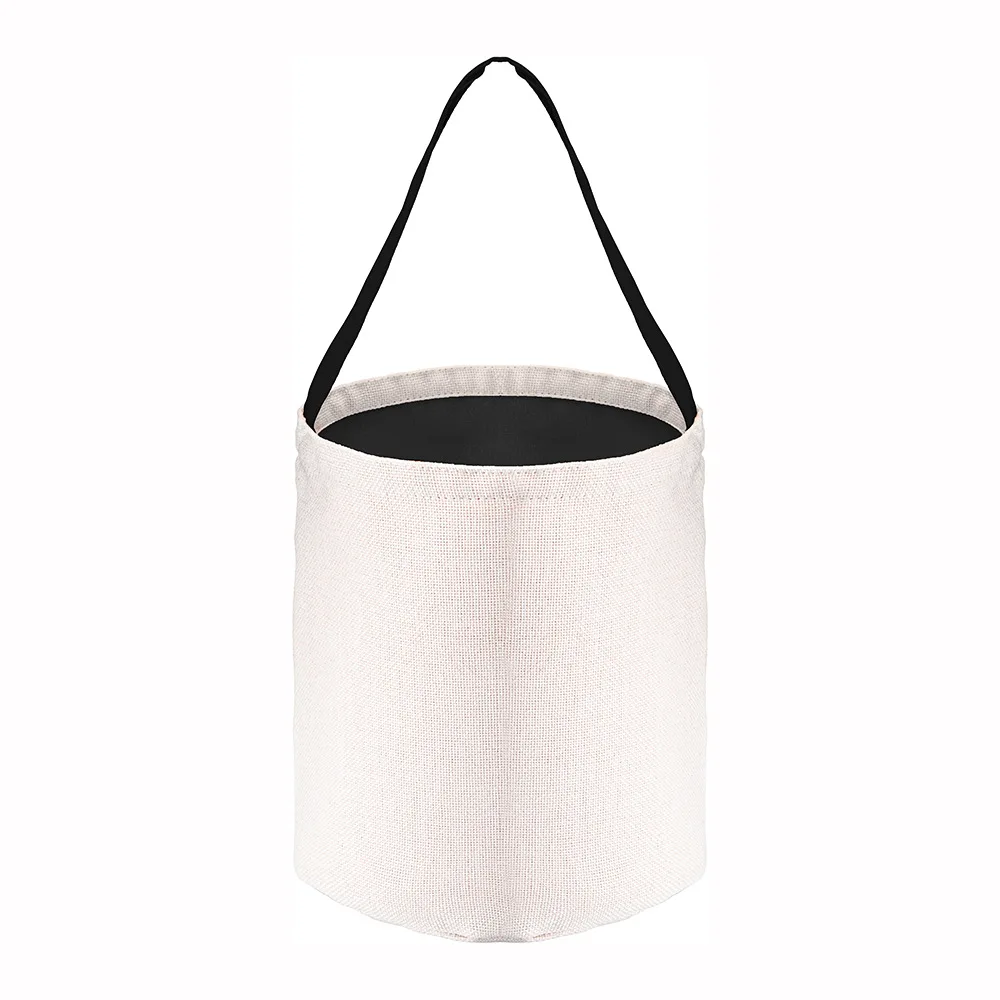 Custom DIY Creative Candy Gift Bag Sublimation Blank Easter Bunny Linen Baskets