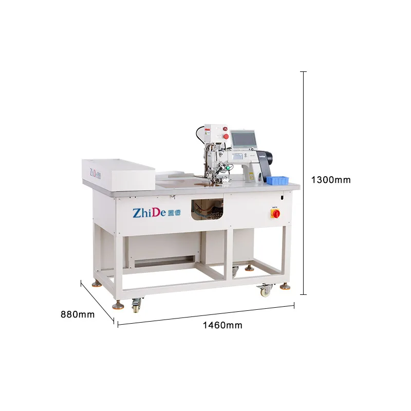 High-performance factory made computer design industrial automatic collar and cuff topstitching setter machine