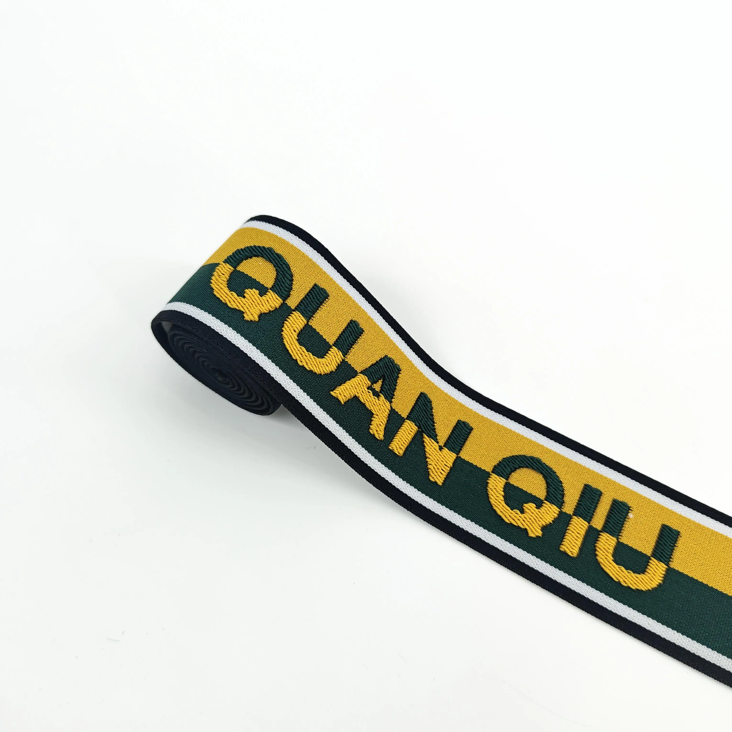 Free sample manufacturer custom polyester elastic waistband wholesale production lin