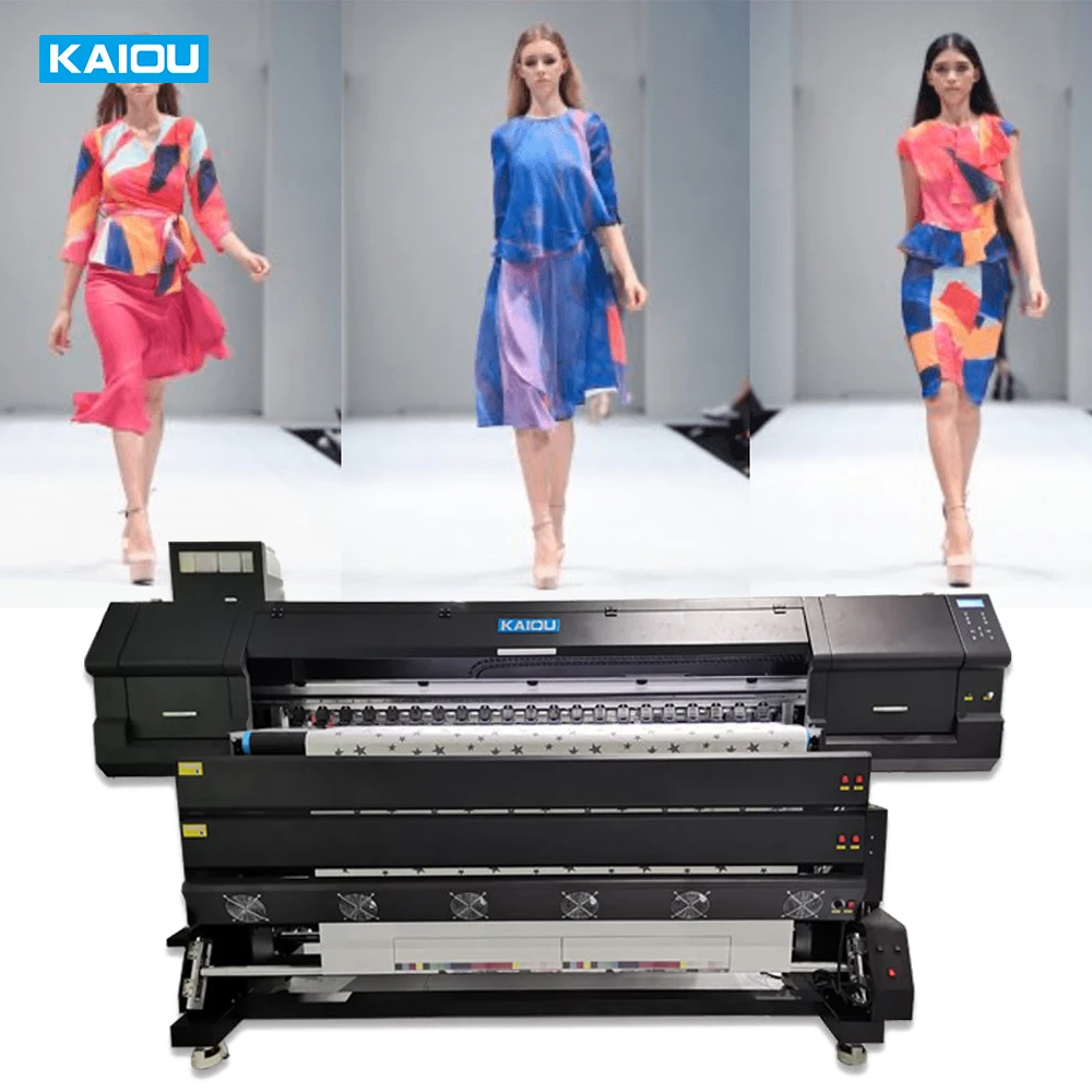 1.9m large format high quality full sublimation printer i3200 4 heads plotter sublimation jersey printer machine