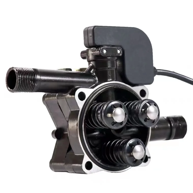 Automatic portable high pressure cleaner pump head car washer pump head assembly 220V