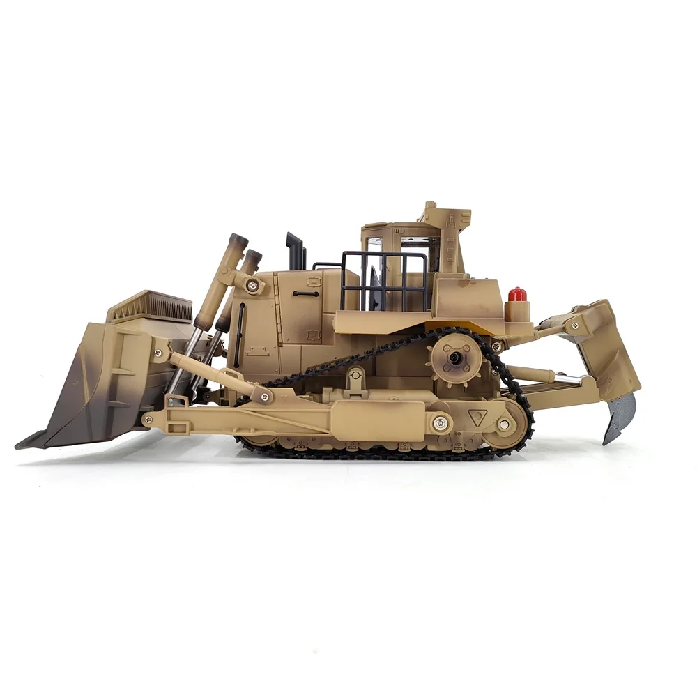 D9R дистанционное управление Экскаватор Бульдозер RC 1:18 полнофункциональный строительный Автомобиль 2 4 ГГц 9-канальный бульдозер фронтальный погрузчик игрушечные машинки