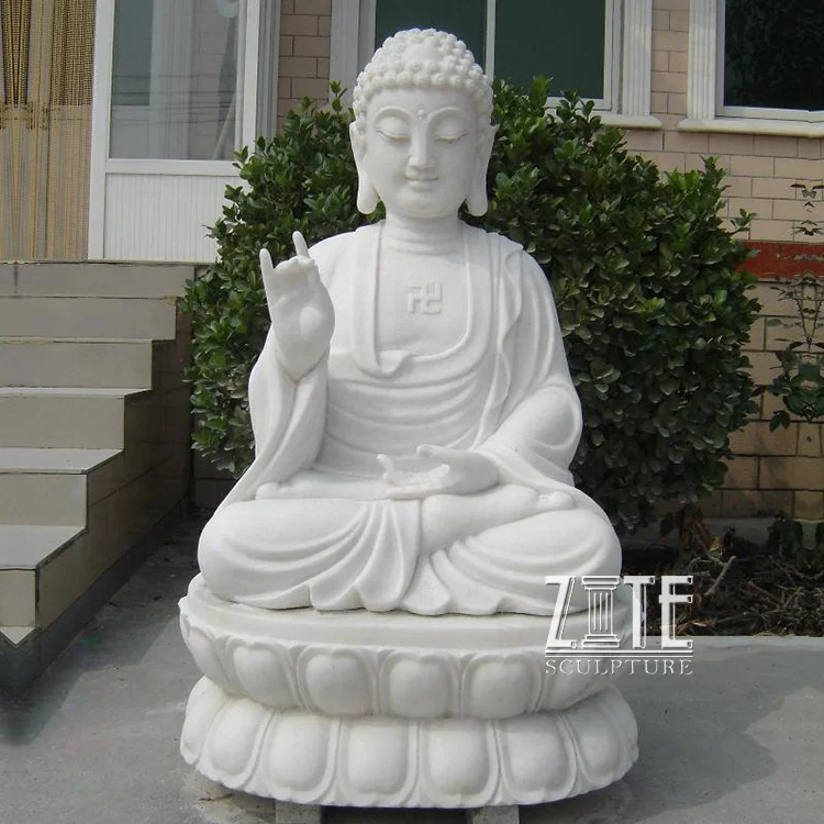 Hot selling life size stone buddha