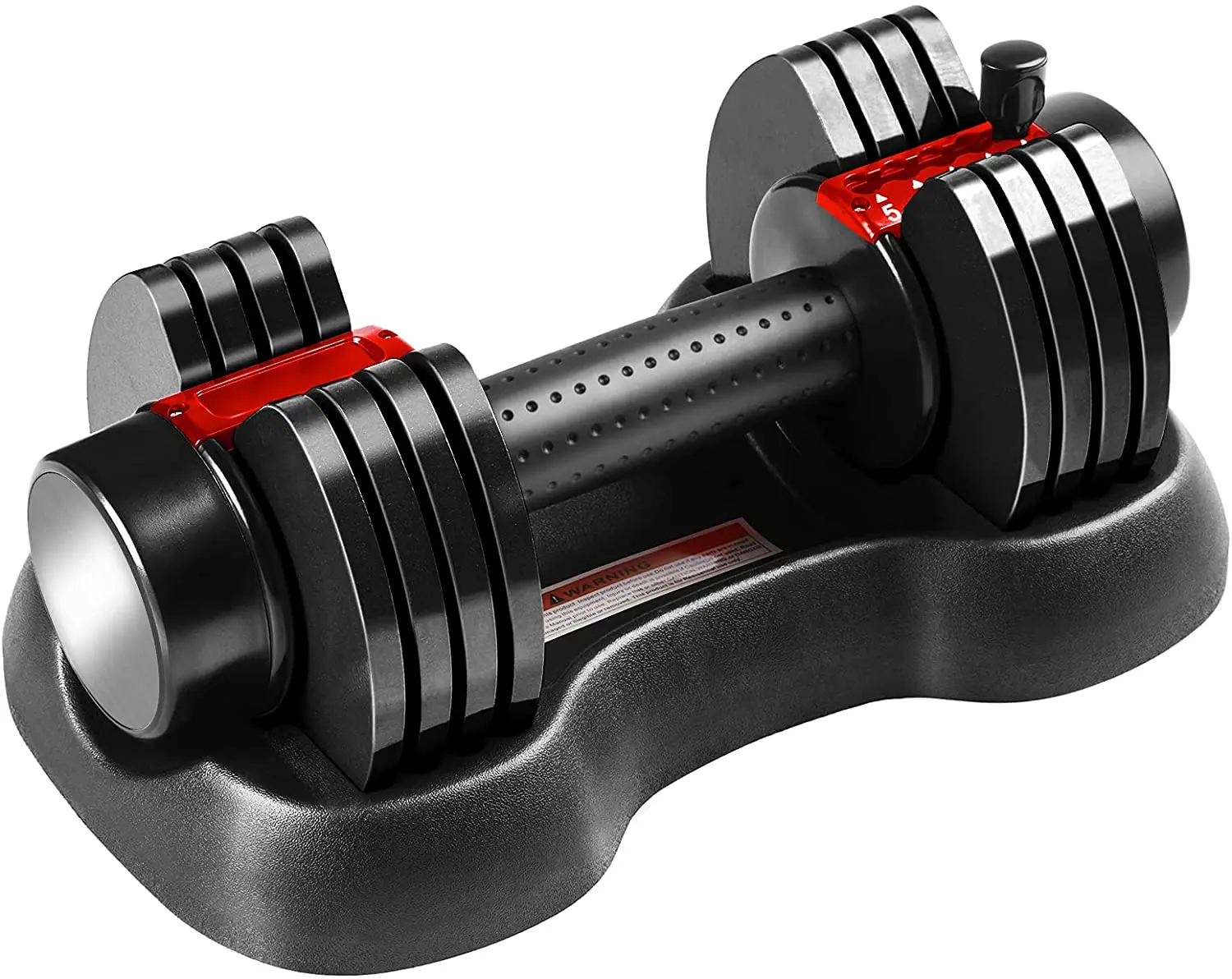 King Sports Steel Free Weightlifting Gym Equipment Mold Cutting Weight Plates Adjustable Dumbbell 125/25