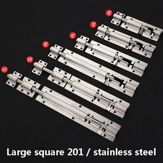 China supplier good price stainless steel 304 door bolt