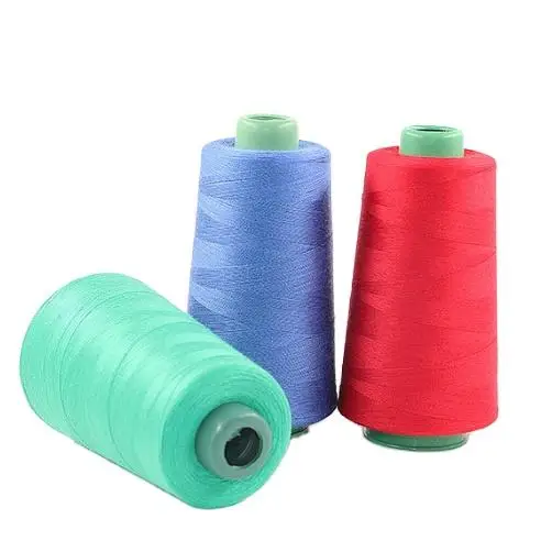 Factory Supply Wholesales 40s2 20s2 20s3 100% Polyester Sewing Thread For Garment Stitching