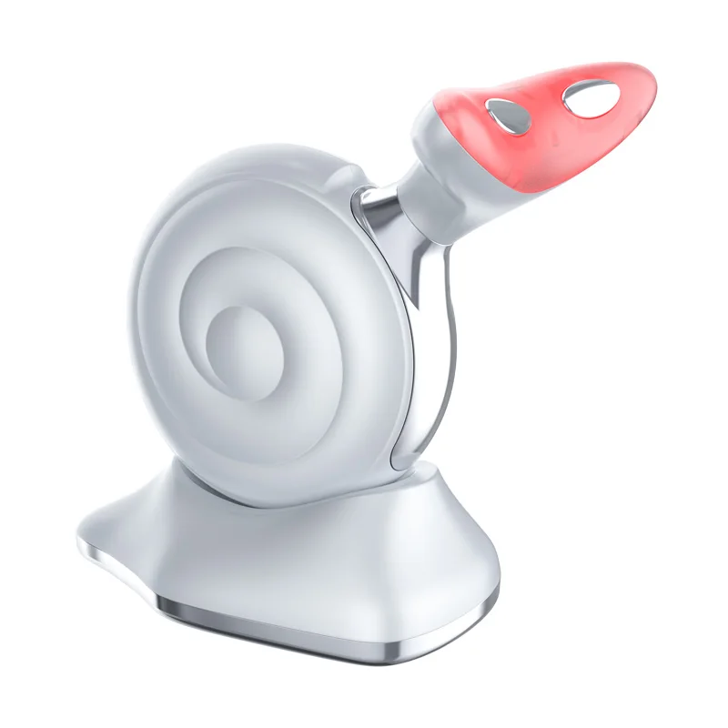 Handheld 3 Colors LED Light Therapy Wand Micro Current Beauty Device Face Neck Massager at-Home Facial Tool for Skin Care