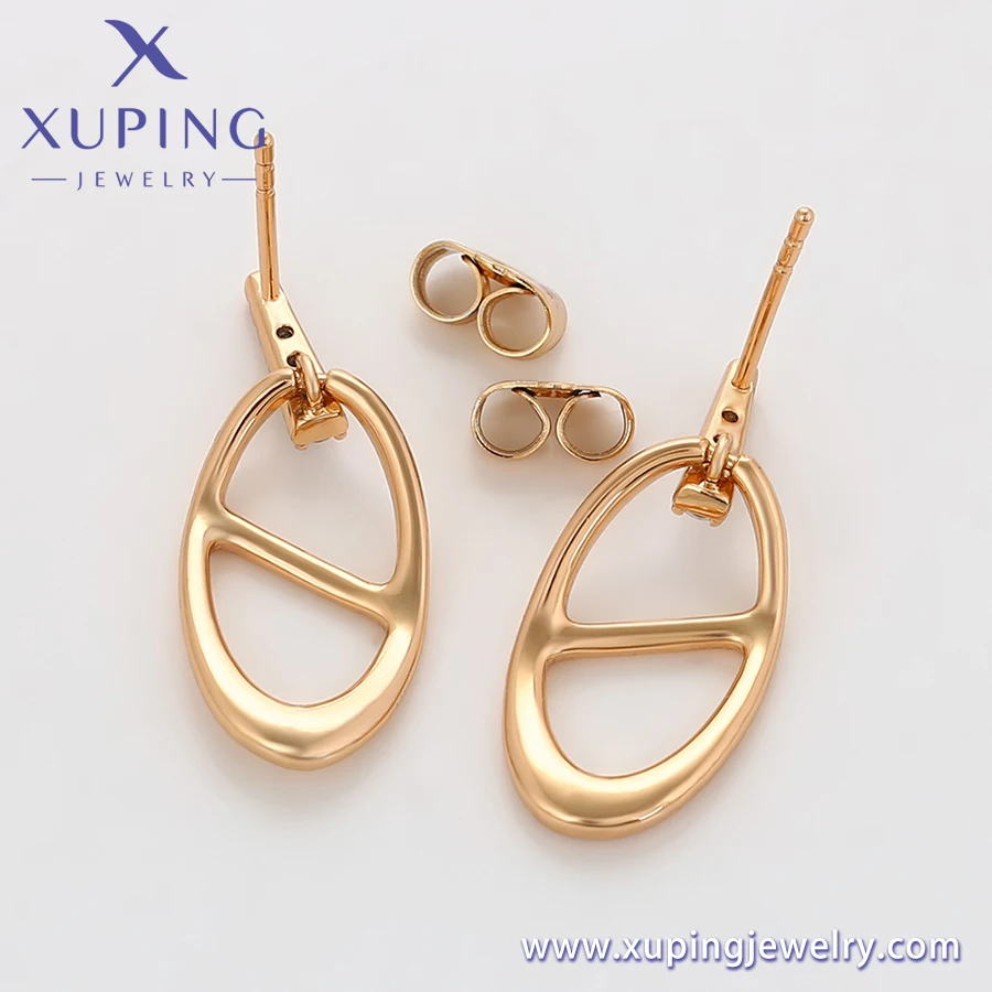 X000449355 XUPING Jewelry Classic Trendy Earrings 18K Gold Plated Earrings Fashion Jewelry Earrings