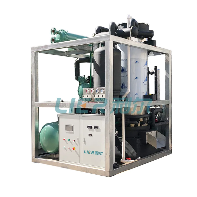 CE certified Tube Ice Machine Solid Cylinder Ice for Cold Drink, Food Processing