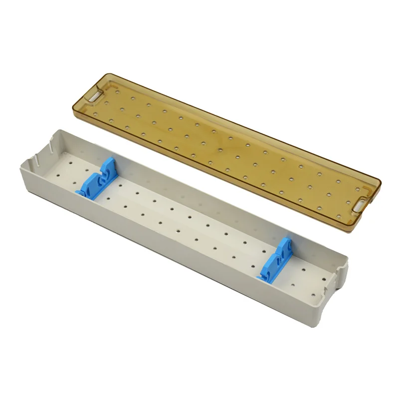 JQ-PPSU01 Medical ppsu plastic disinfecting tray for surgical operating room sterilization container endoscopy box