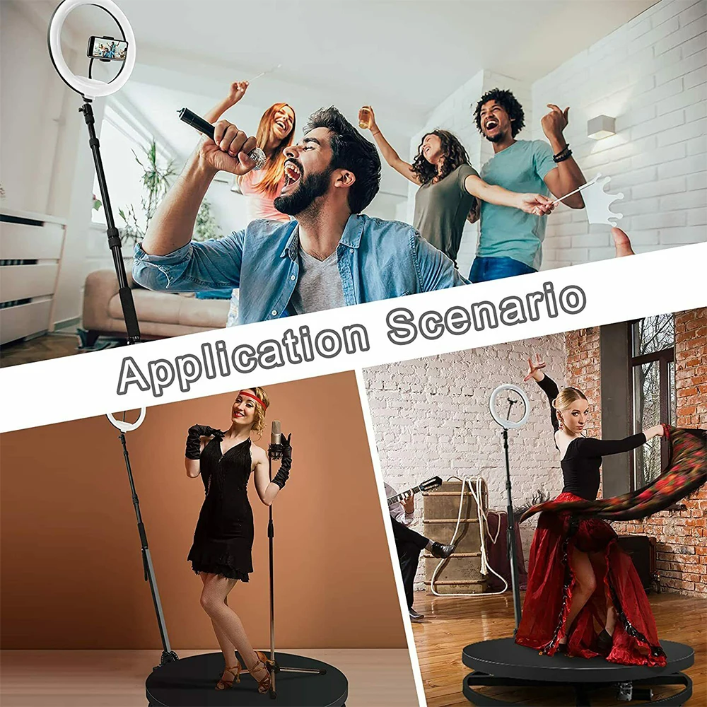 Selfie Rotating Camera Ipad Video Photobooth Machine Automatic Degree 360 Photo Booth