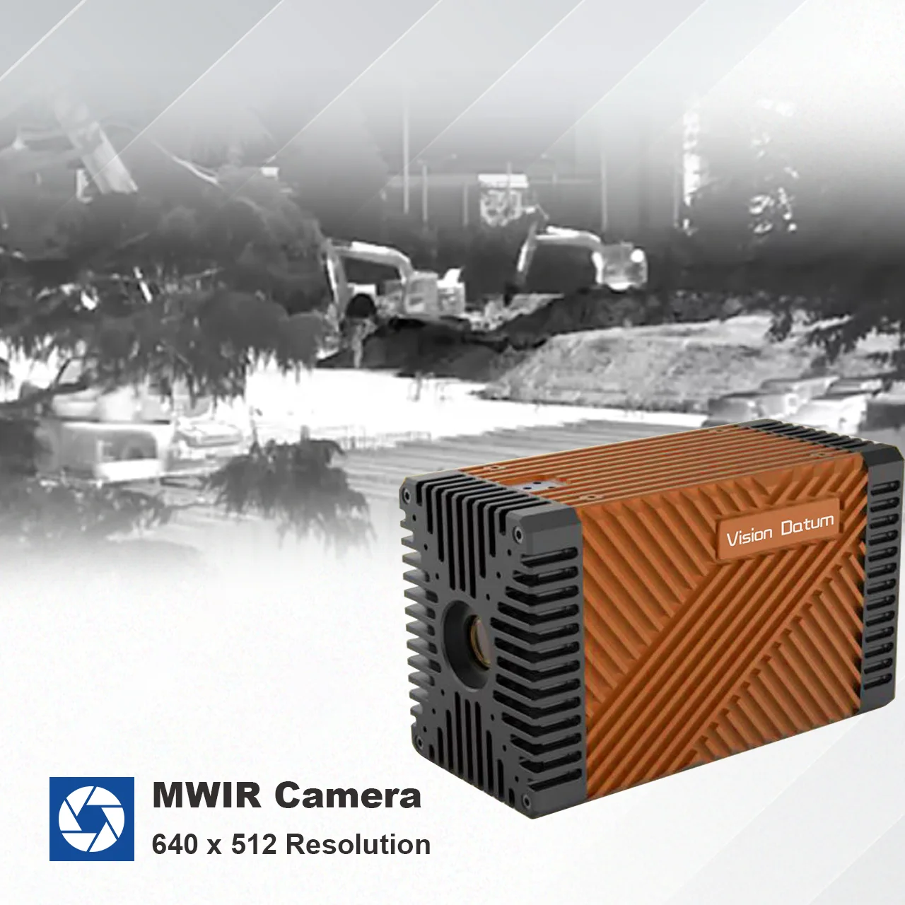 HD 640x512 117kHz MCT Cooled Muti-spectral 1500-5200nm MWIR Night Vision Infiray Mid-Wave Infrared Thermal Camera Module