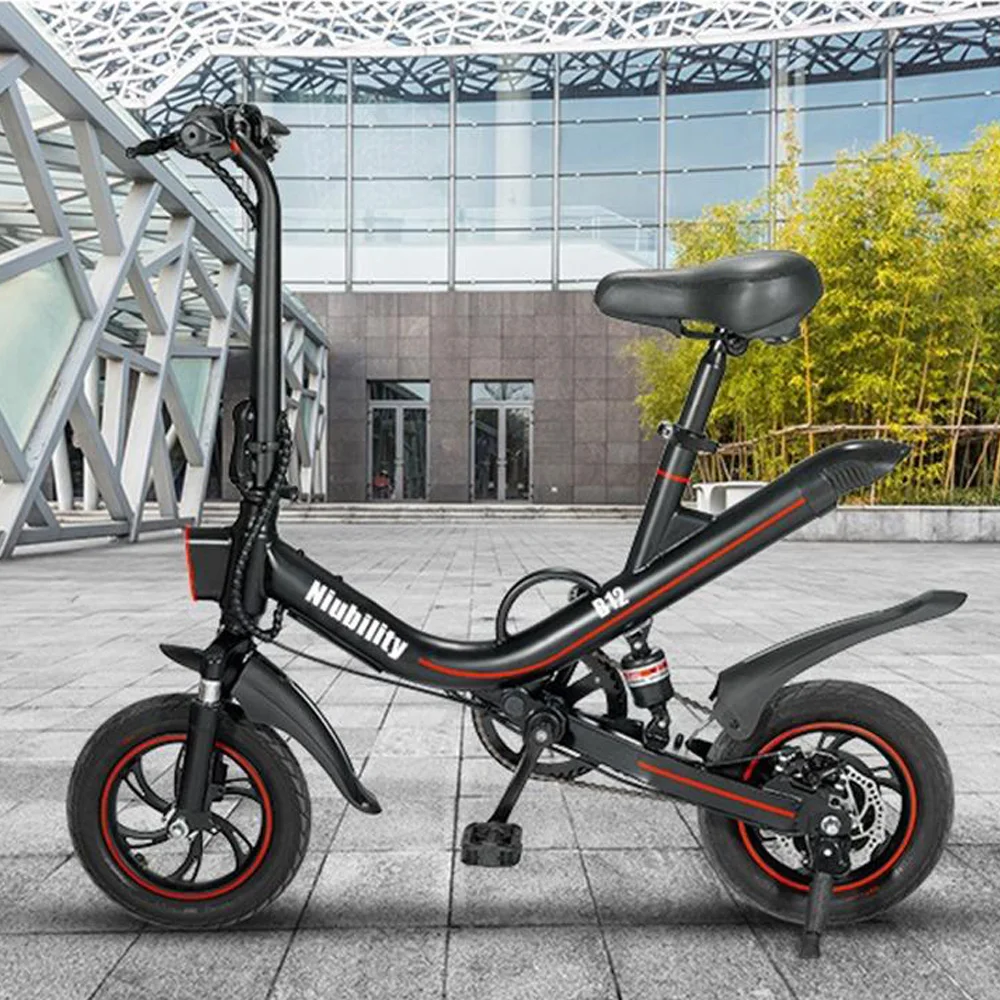 ЕС запасов niubility B12 электрический велосипед с педалью поездок 7.8Ah батарея 350 Вт Мотор городской велосипед/велосипед