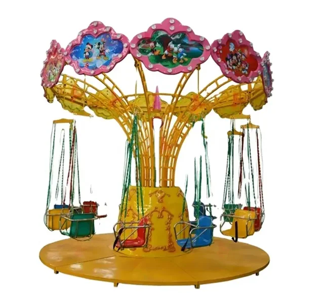 mini flying chair family swinger amusement ride swing chair