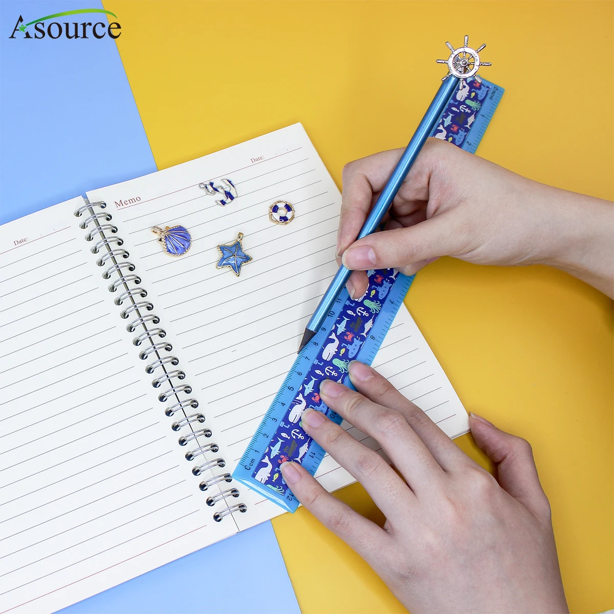 New Design Marine Ruler 30CM Custom School Ruler