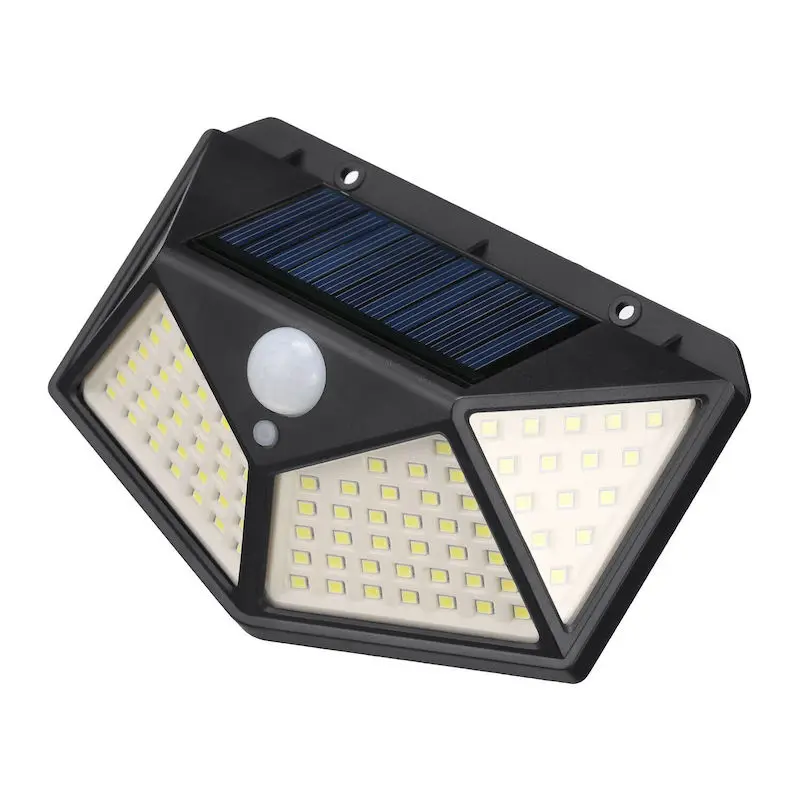 228 LED Solar Motion Sensor Wall Lamp 3 Modes 270 Degree Lighting Angle Security Light IP65 Waterproof Wall Lights Solar Powered