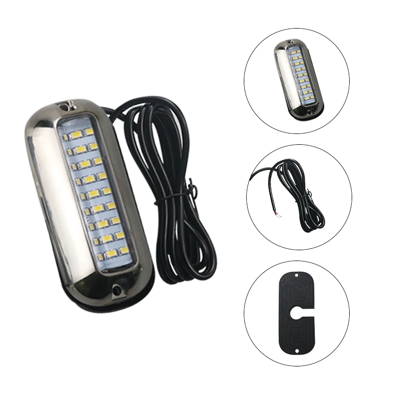 Wholesale Price IP68 Waterproof LED Underwater Boat Lighting Marine Search Yacht Lights