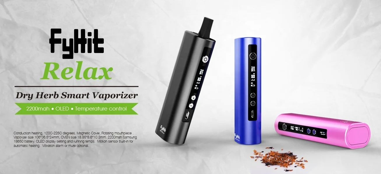 Portable Dried Herbal Vape Fyhit Relax  Best Weed Vaporizer Dry Herb