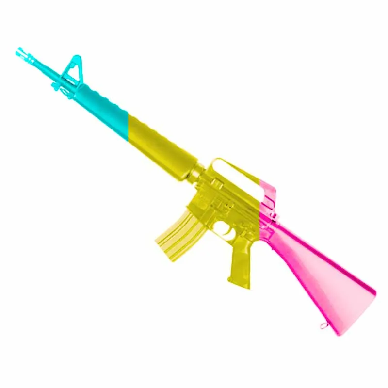 Игрушечная винтовка с ручным пружинным приводом