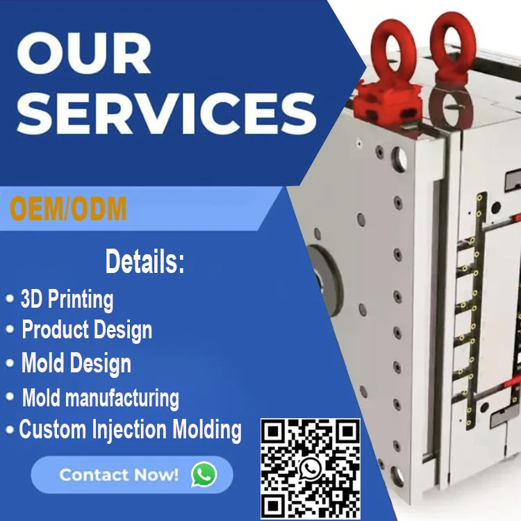 Factory-Made Essential Moulds for Companies Product Makers Plastic Injection Casting Mold in ABS PVC STEEL PP & HDPE Cold Runner