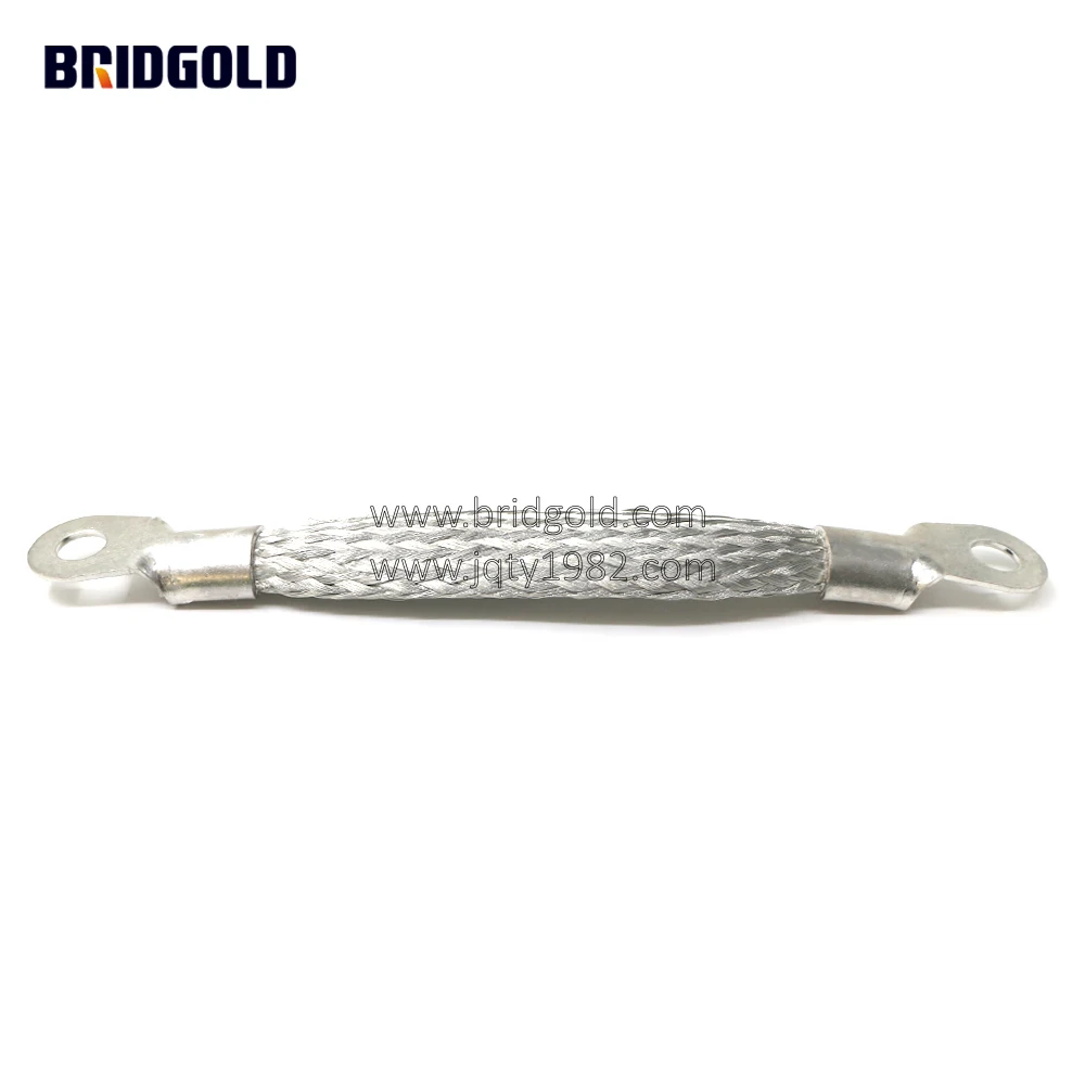 Copper Braided flexible shunt for Lightning protection grounding system