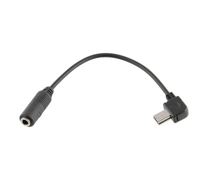 2020 черный цвет Mini USB на 3 5 мм микрофон адаптер кабель для передачи данных провод GoPro Hero + 4 спортивной цифровой