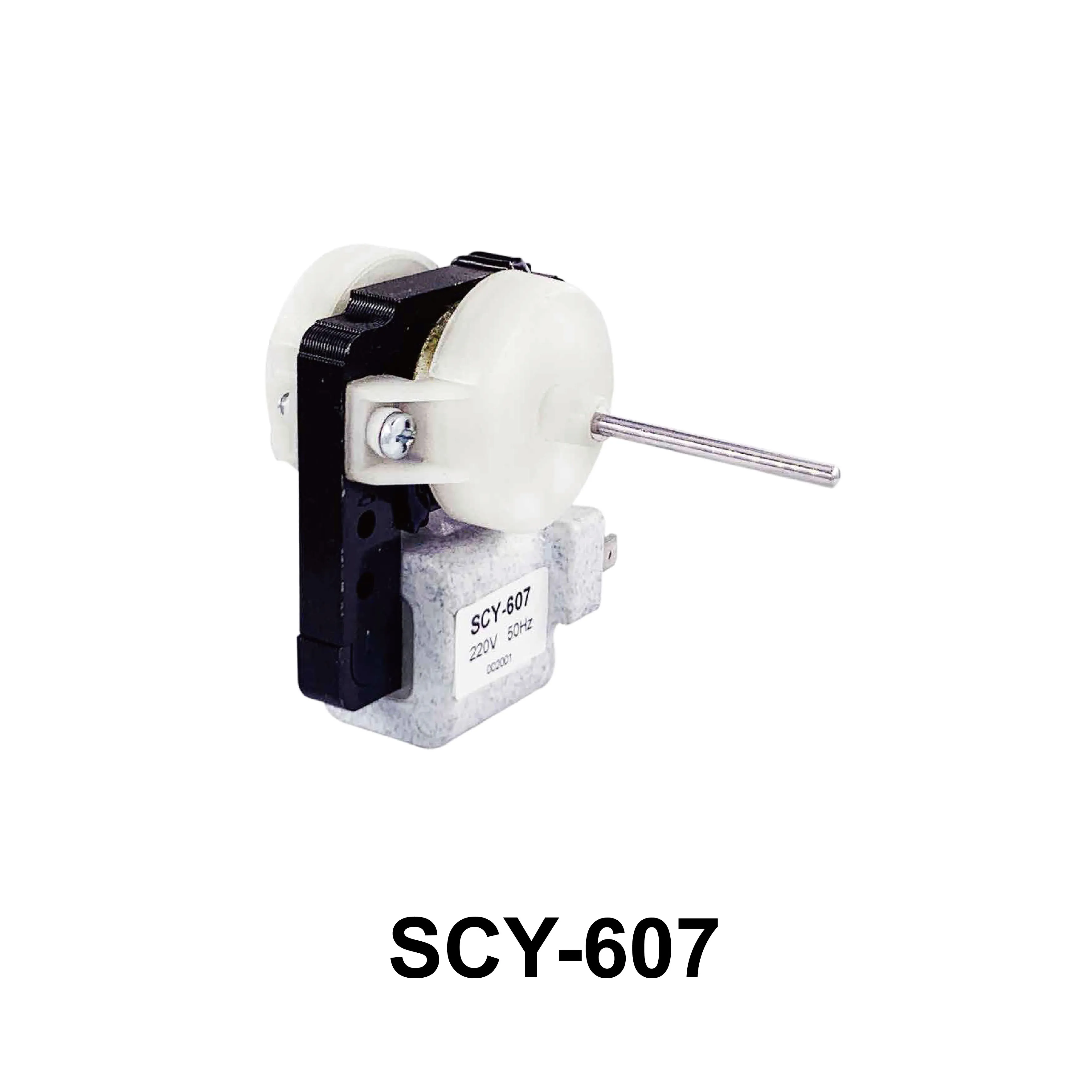 SCY-607 Beverage Cooler Icebox Shaded Pole AC Brush Refrigerator Fan Motor for Frigidaire Condenser