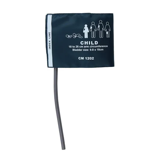 Infant or Adult Size Soft PVC non-woven Long guarantee period Reusable NIBP cuff  Blood Pressure Cuff