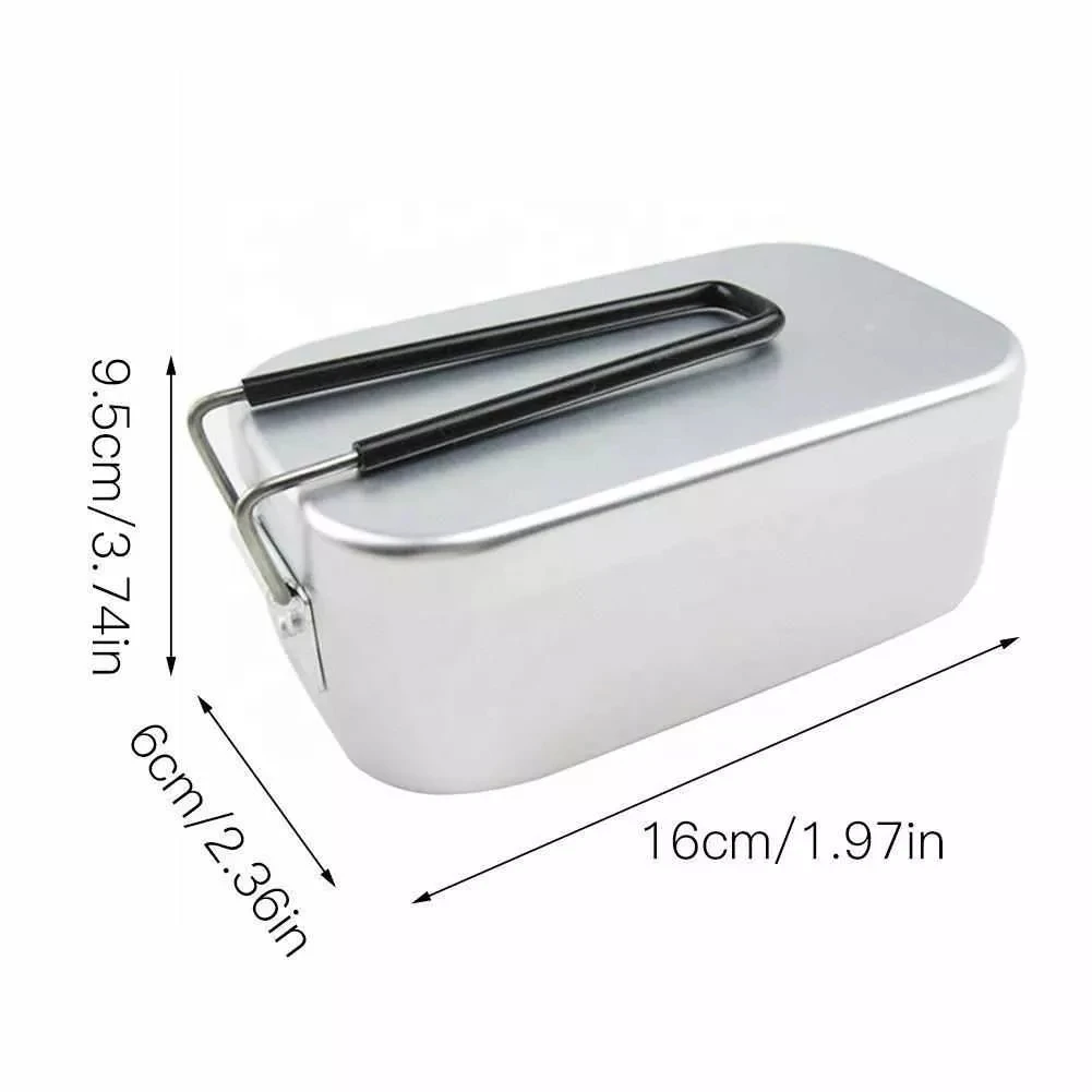 Outdoor Mess Tin Set Military Lunch Box