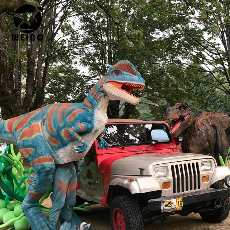 Dino Park Attraction Realistic Dinosaur Costume