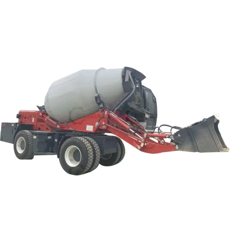 Factory Supply Fully Automatic Selfloading Concrete Mixer Truck