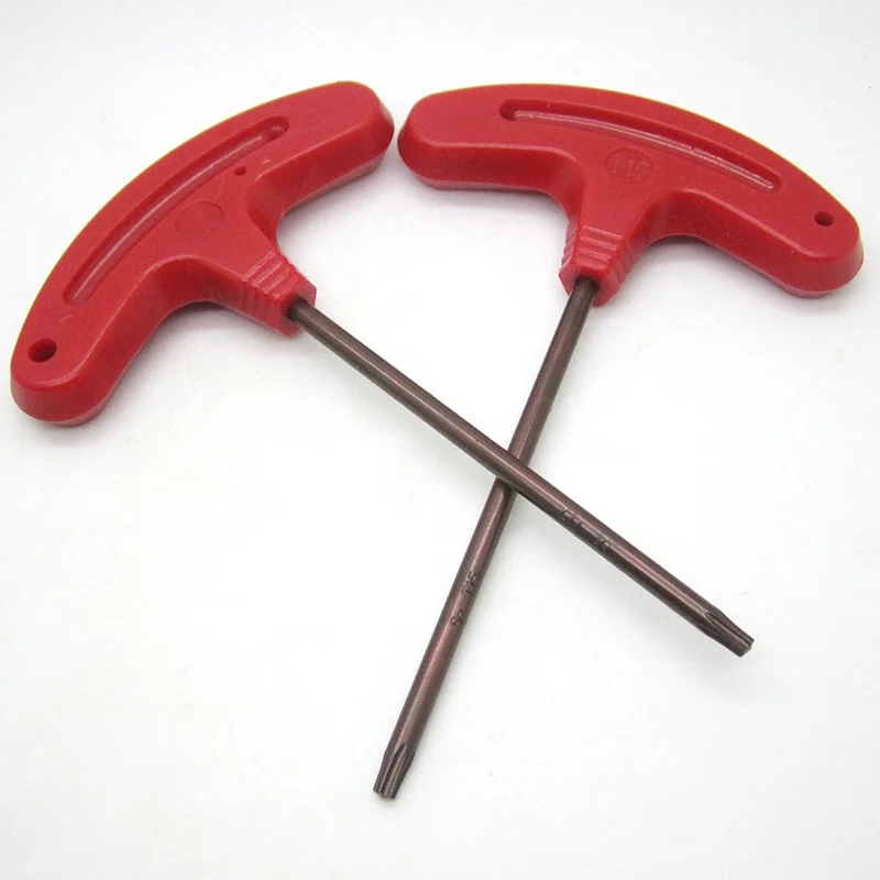 S2 T-type milling cutter cnc tuning  tool torx wrench machine screw wrench  torx keys T6T7T8T9T10T15T20T25T30