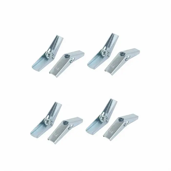 Тяжелый гравитационный рычажный болт, 1/8 дюйма, 3/16 дюйма, 1/4 дюйма, 5/32 дюйма, 5/16 дюйма, 3/8 дюйма, 1/2 дюйма, стальная пружина в форме бабочки, рычажный анкер