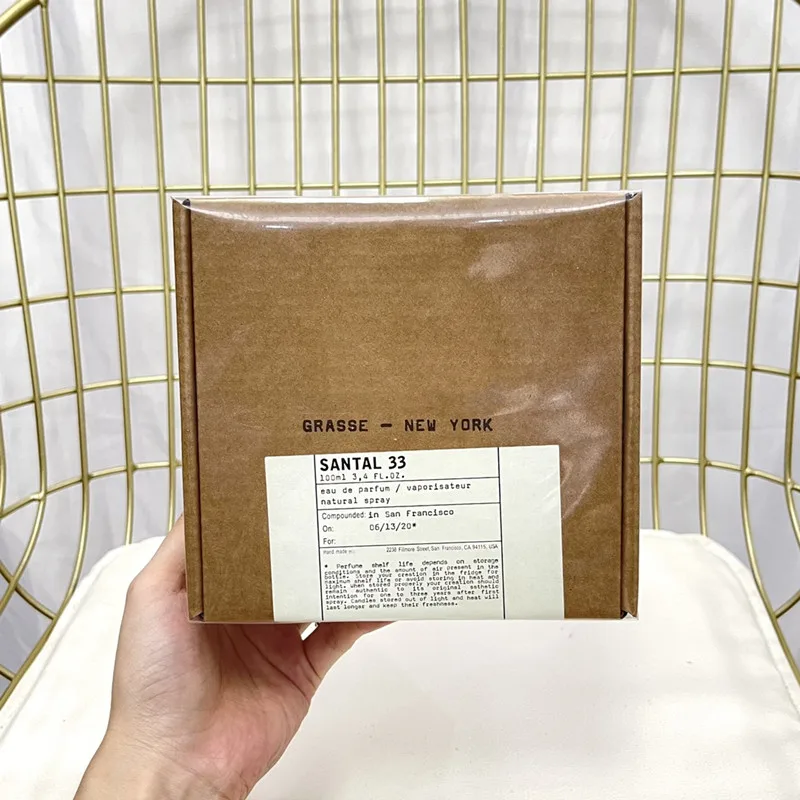 Hot Sell Original Perfume Adult Perfumes 100Ml Santal 33 Eau De Parfum Long Lasting Body Spray Cologne Original High Quality