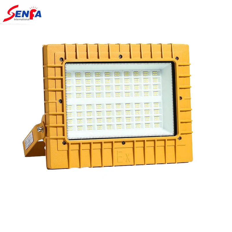 led explosion-proof light 100W mining light gas station warehouse building waterproof flameproof floodlight