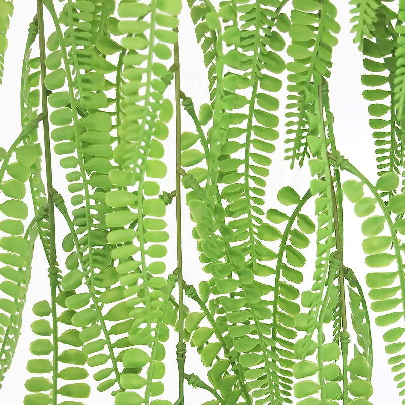 110cm long plastic hanging boston fern plant bush good for wall hanging decoration