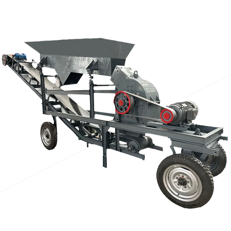 PC 240*450 hammer crusher small size hammer crusher handling sand and gravel