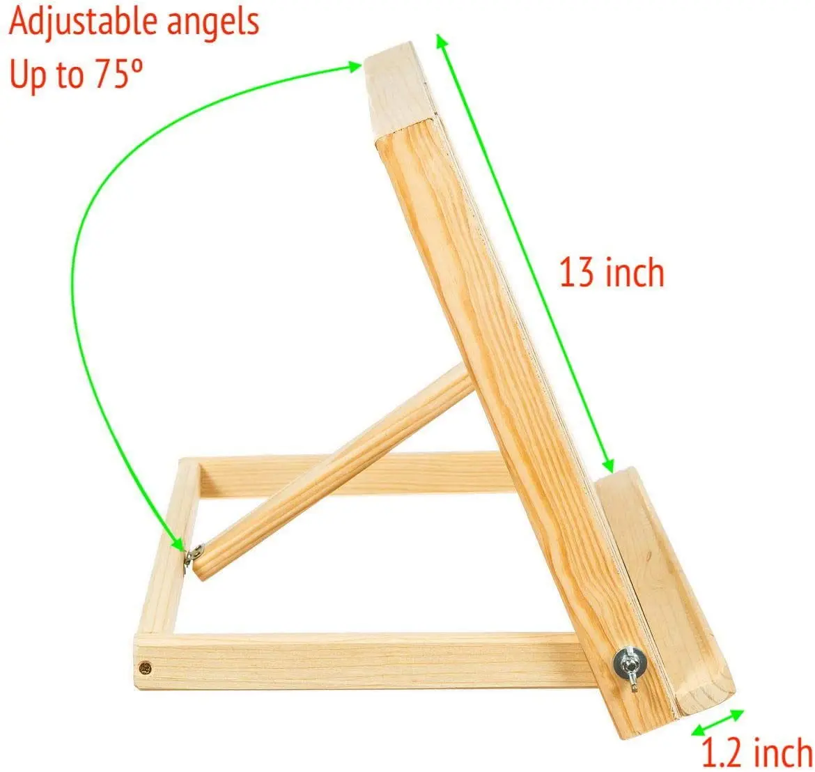 Wooden Easel Desktop Desktop Multifunctional A2 Drawing Board Beginner Sketch Gouache Watercolor Folding A3 Drawing Board Shelf