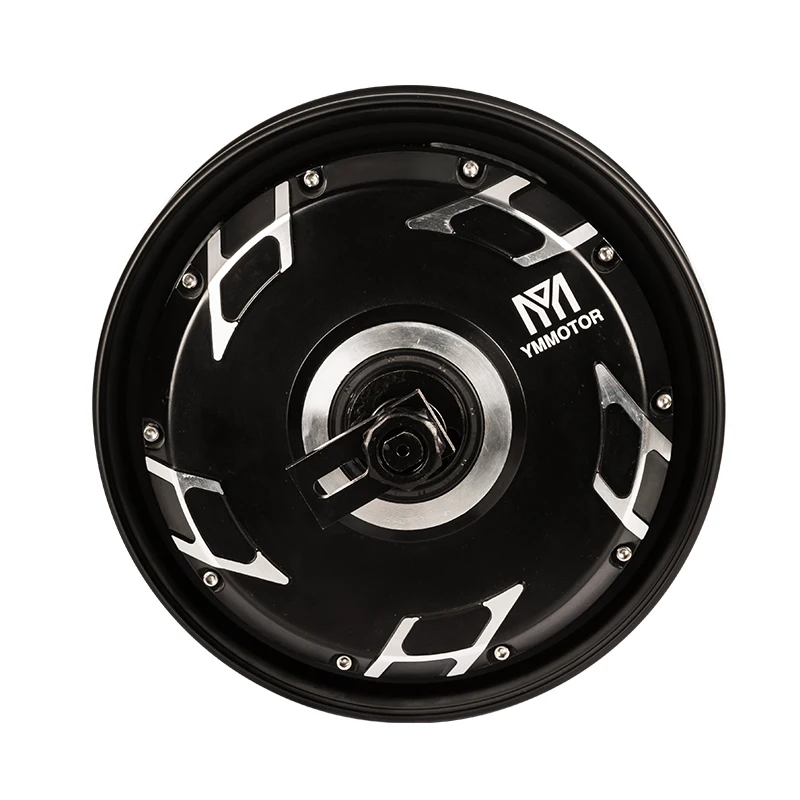 YMMOTOR 72v 100kmh 5000w 10 Inch Wheel Electric Hub Motor for Motorcycle