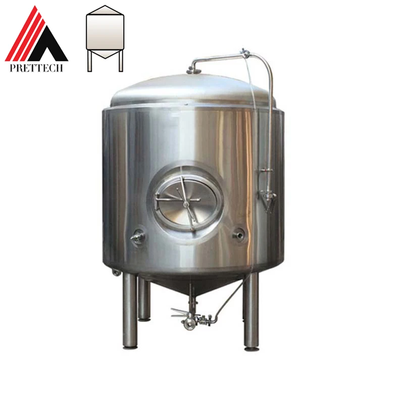 double wall bright Kombucha tank capacity 5000 liters BBT with dimple jacket