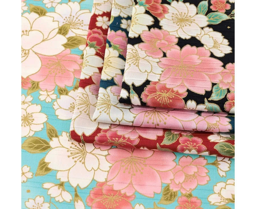 Japanese pattern texistyle calico printing cotton fabric for sale