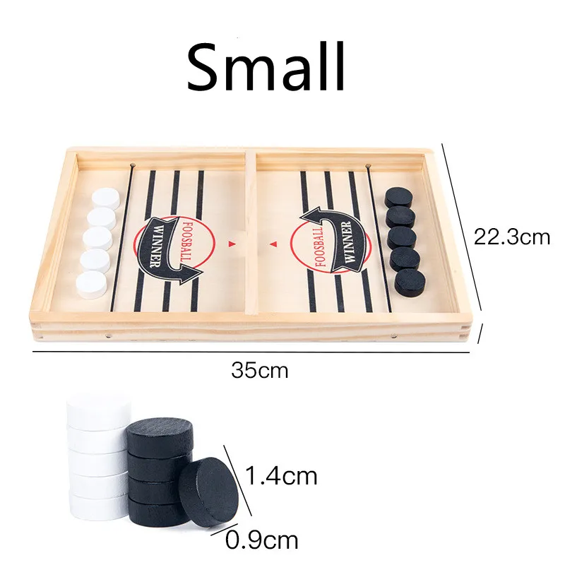 High Quality Two-Player Checkers Chess Board Game Double Table Wood Chess Game For Party