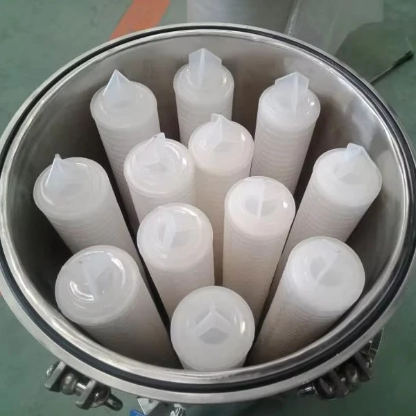 Stainless Steel Cartridge Filter Housing for Fine Filtration