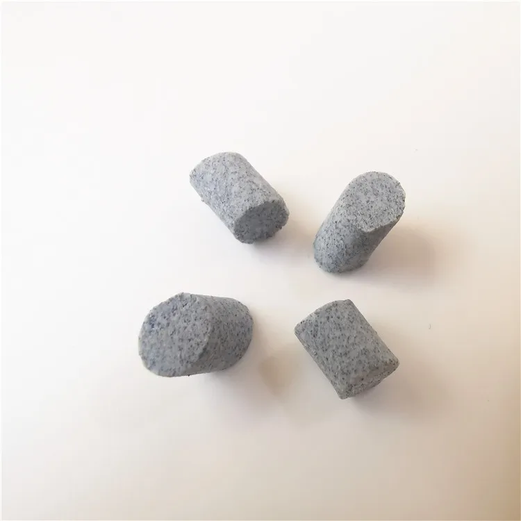 stone rough tumbling corundum stone surface finishing deburring media