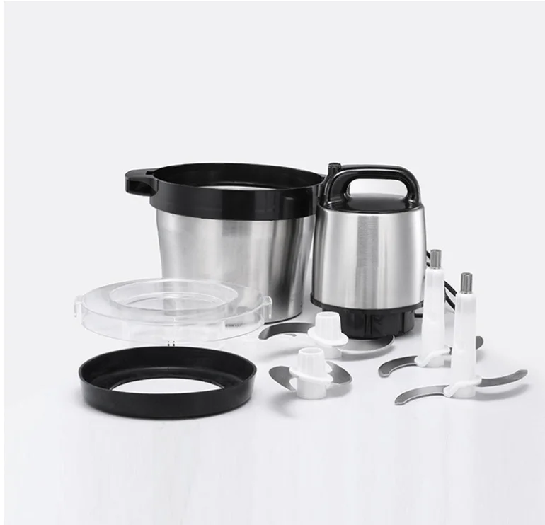 hot sell good motor copper meat chopper electric meat grinder yam pounder machine 6L 12L fufu pounding blender