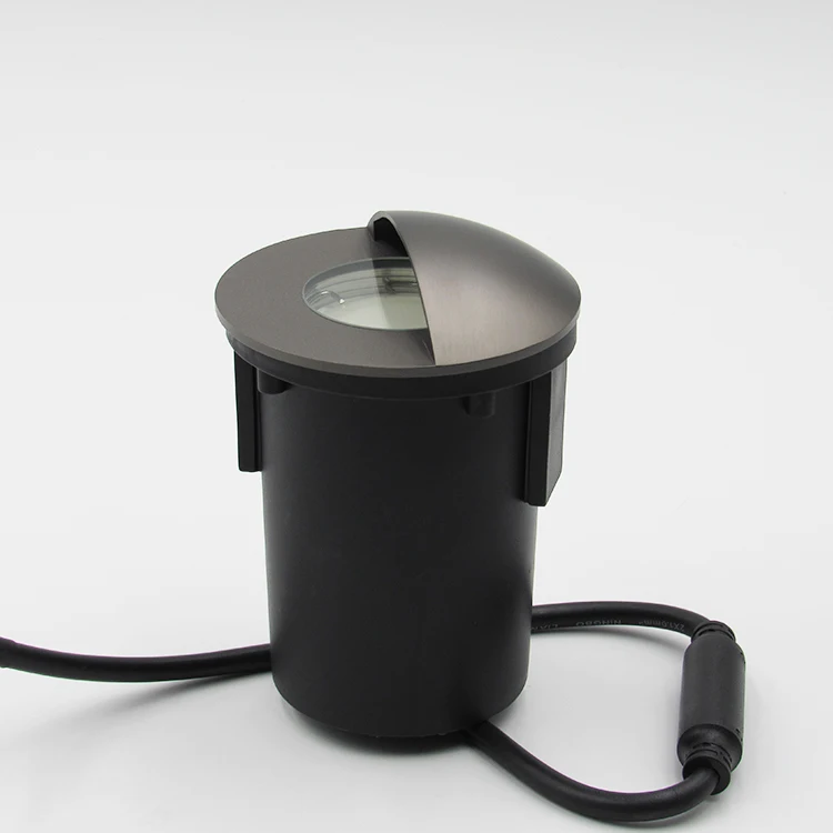 IP67  DC12V garden outside inground Graphite Brass Recessed Underground Lights