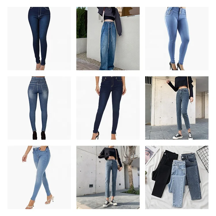 women clothing wholesale Supplier High Quality Customized Color Denim Multiple Styles To Choose From